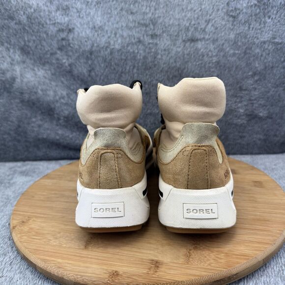 Sorel Kinetic Breakthru Venture Shoes Womens Size 7 Suede Sneaker Boots - Picture 4 of 10